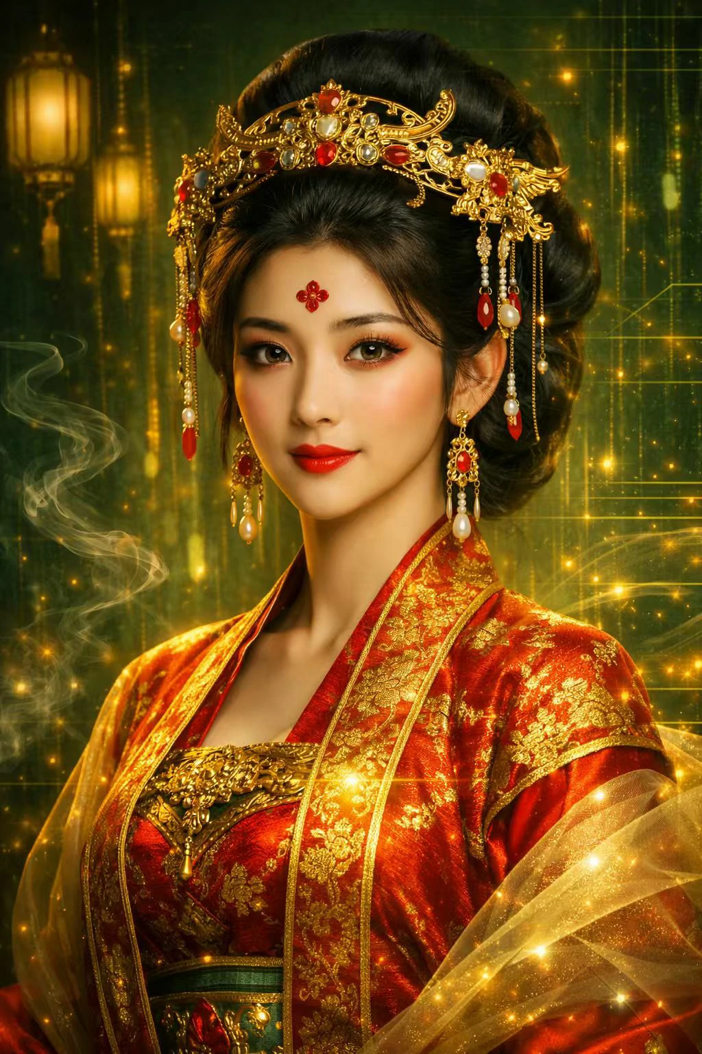 蹙金绣
