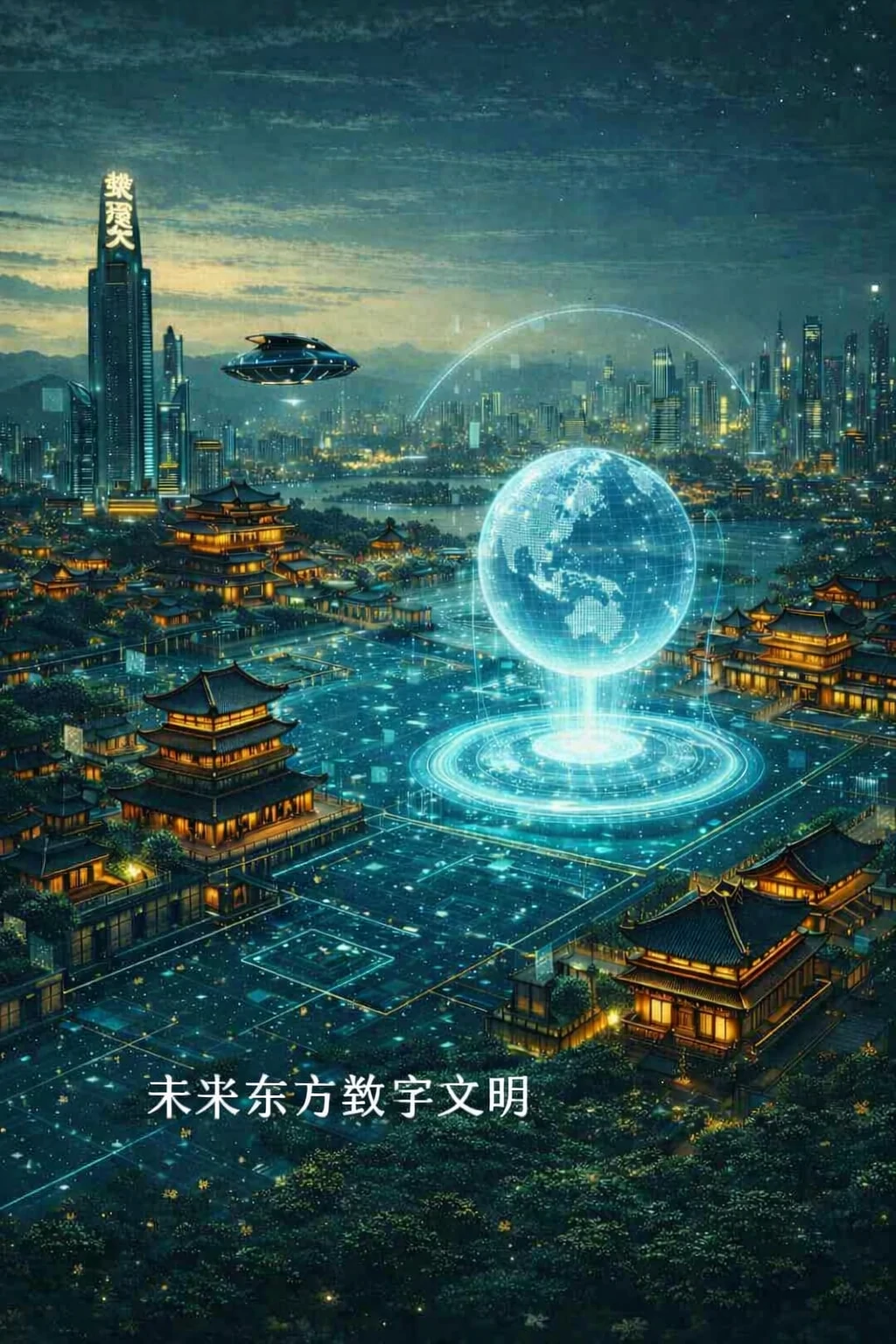 未来长安数字文明场景